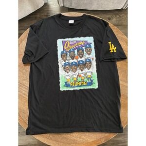 Lakers Showtime‎ Reunion Dodgers Medium T-Shirt